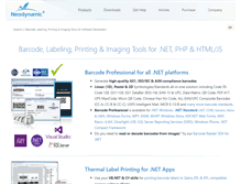 Tablet Screenshot of neodynamic.com