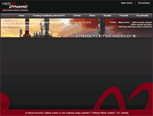 Tablet Screenshot of neodynamic.pl